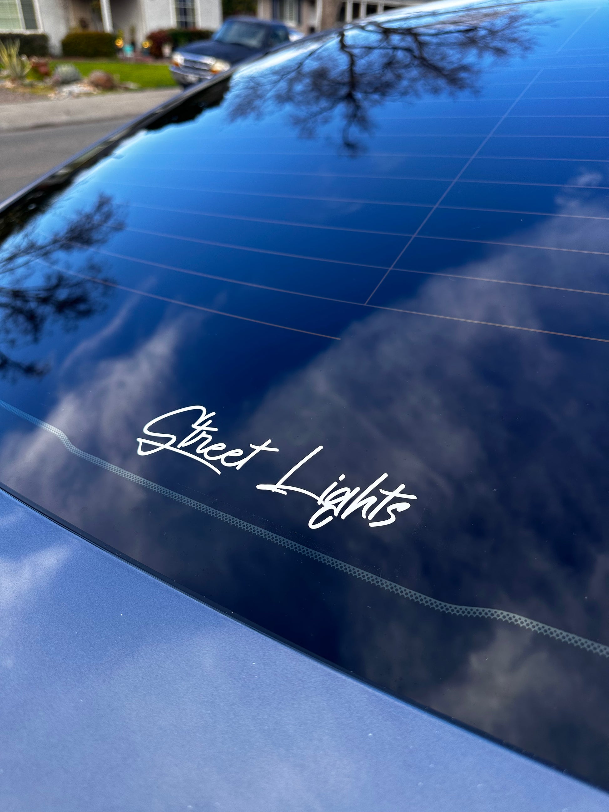 Front Lights Sticker Street Lights Die-Cut Stickers (6-Inch) – Street Lights Official